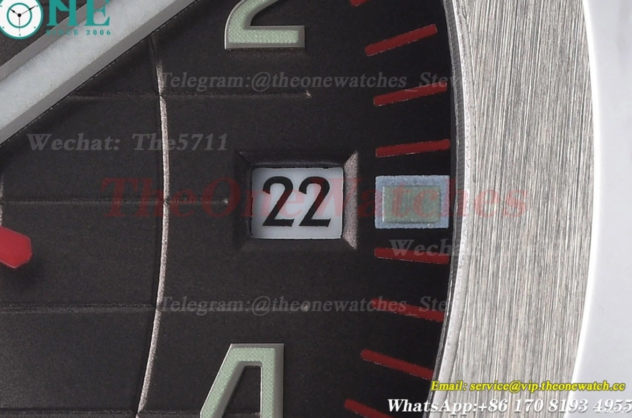 SS MY8215 Grey Gradient RU 40mm 5167 Dial GDF Nautilus 0404